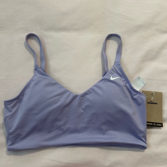 Nike Swim Sports Bra with Adjustable Straps - Picture 1 of 3